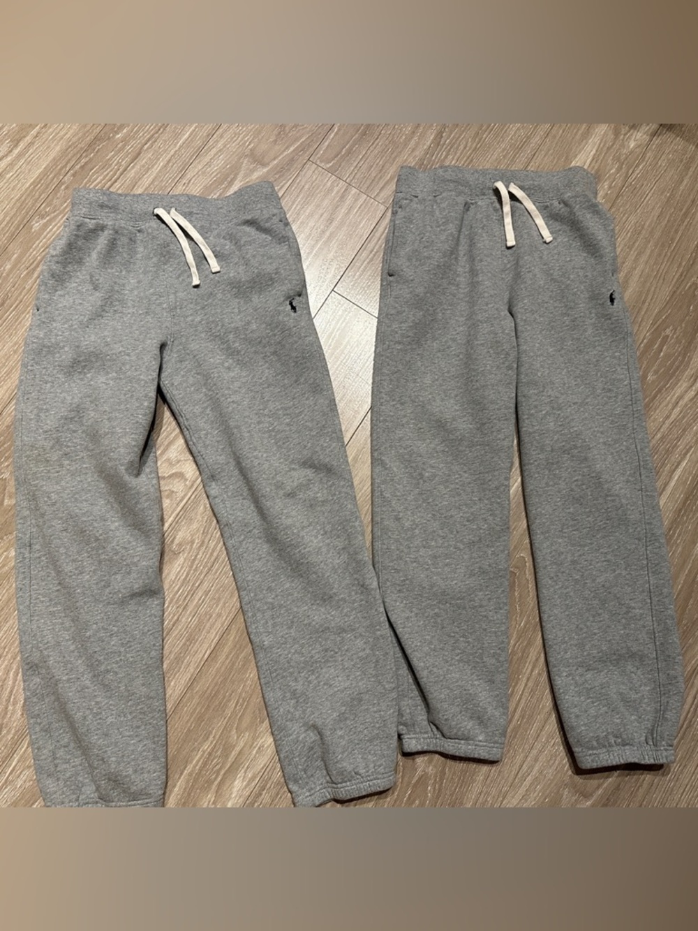Ralph Lauren Kids Heather Gray Jogger Sweatpants
